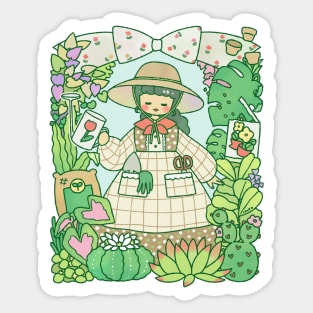 Plant Person Sticker